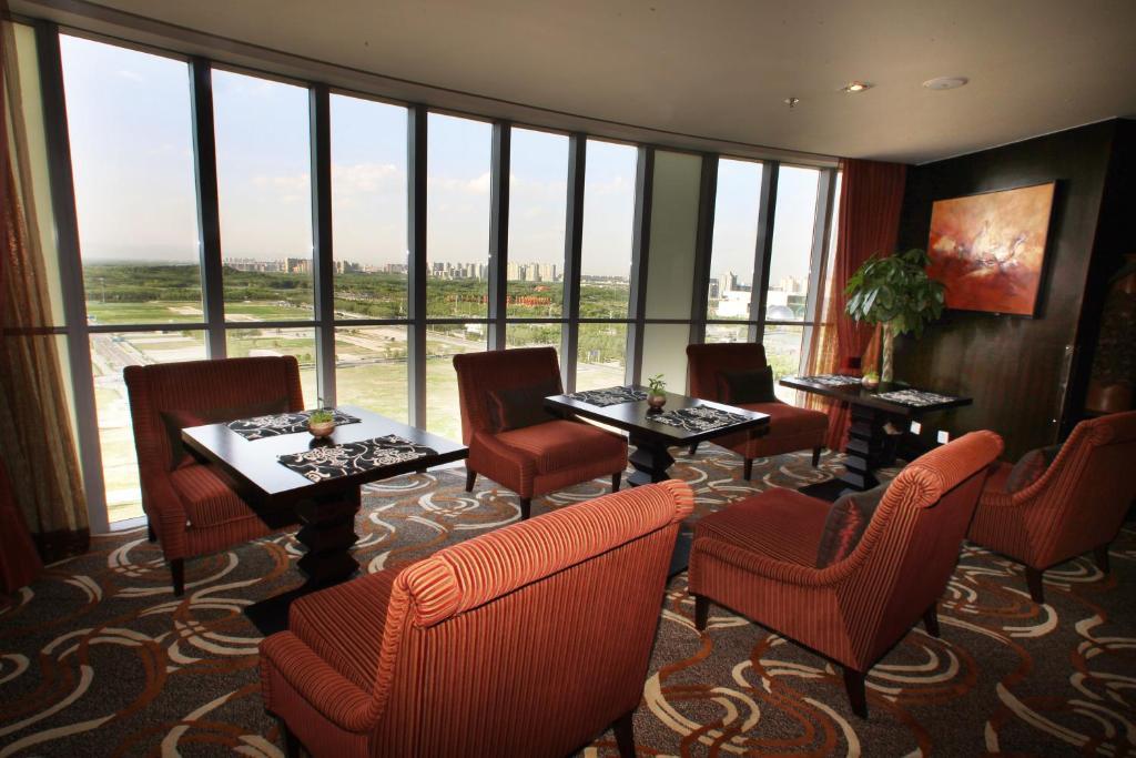 فندق بكينفي  فندق ومركز مؤتمرات تشينا ناشيونال المطعم الصورة